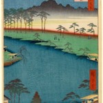 Kumano Junisha Shrine, Tsunohazu, No. 50 in One Hundred Famous Views of Edo
