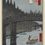 Bamboo Yards, Kyobashi Bridge, No. 76 from One Hundred Famous Views of Edo