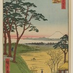 Grandpas Teahouse, Meguro, No. 84 from One Hundred Famous Views of Edo