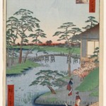Mokuboji Temple, Uchigawa Inlet, Gozensaihata, No. 92 from One Hundred Famous Views of Edo