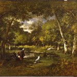 The Pond at Fontainebleau (La Mare Fontainebleau)