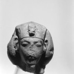 Shawabti Head with Lined Face