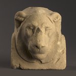 Sculptors Model Bust of a Lion