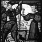 Man and Woman with Uncovered Chalice