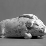 Tomb Model of a Boar Crouching