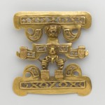 Gold Pendant in Form of Anthropomorphic Being