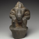 Ram-Headed Lotus Column (Amun)