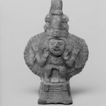 Temple Model with Deity