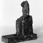 Seated Figure, probably Sekmet