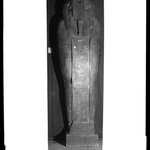 Large Anthropoid Sarcophagus with Mummy