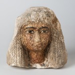 Head of a Woman Wearing an Elaborate Wig