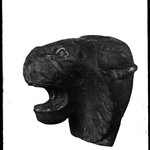 Lion Head from a Chair or Throne