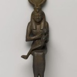 Statue of Isis Nursing the Child Horus