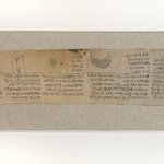 Long Narrow Linen Strip Inscribed with Chapter from the Book of the Dead