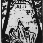 Bathers at the Pond (Badende am Teich)