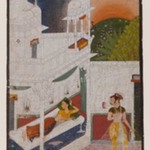 Lalita Ragini, Page from a dispersed Ragamala Series