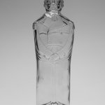 Bottle, Figure of George Washington