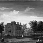 View of the Robert James Milligan House, Saratoga Springs, New York