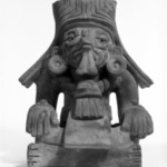 Funerary Urn in Form of Seated Figure