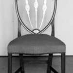Pair of Hepplewhite Shield Back Side Chairs