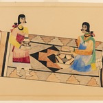 Two Women on a Rug