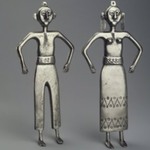 Two Figurines, Male and Female