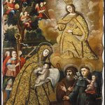 The Virgin of Mercy with Three Saints