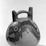 Double-Spout Vessel with Mythical Fish