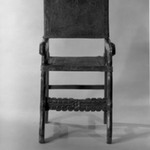 Armchair with Tooled Seat and Back