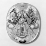 Medallion with Religious Scenes