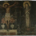 Christ of the earthquakes with Our Lady of Sorrows on the Altar