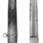 Blade Knife with Hilt and Scabbard