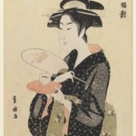 Okita of Naniwaya, from A Fashionable Triptych