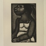 Négresse en profil, Illustration for Réincarnations du Père Ubu