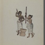 One of Set of Nine Watercolors showing Indians in Different Professions