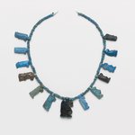 Single-Strand Necklace with Taweret Amulets