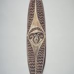 Carved and Painted Board (Gope)
