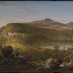 A View of the Two Lakes and Mountain House, Catskill Mountains, Morning