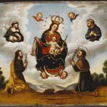 Our Lady of the Rosary with Saints