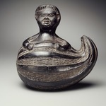 Effigy Vessel in Form of a Human Figure Emerging from a Gourd