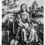 Madonna and Child with Monkey