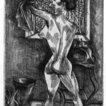 Woman at Morning Ablutions