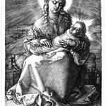 The Virgin with the Infant Savior in Swaddling Clothes