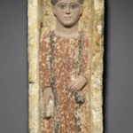 Funerary Stela with Boy Standing in a Niche