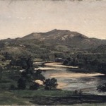 Study for Welch Mountain from West Compton, New Hampshire