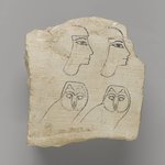 Ostracon with Sketch