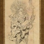 Iconographic Drawing of Kayosei, One of the Seven Constellations