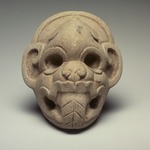 Ceremonial Hacha in the Form of a Monkeys Head