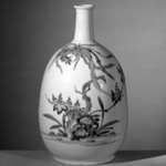 Bottle with Decoration of a Phoenix