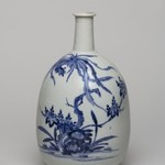 Bottle with Decoration of a Phoenix